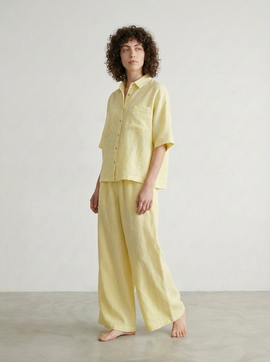BOXY LINEN SHIRT