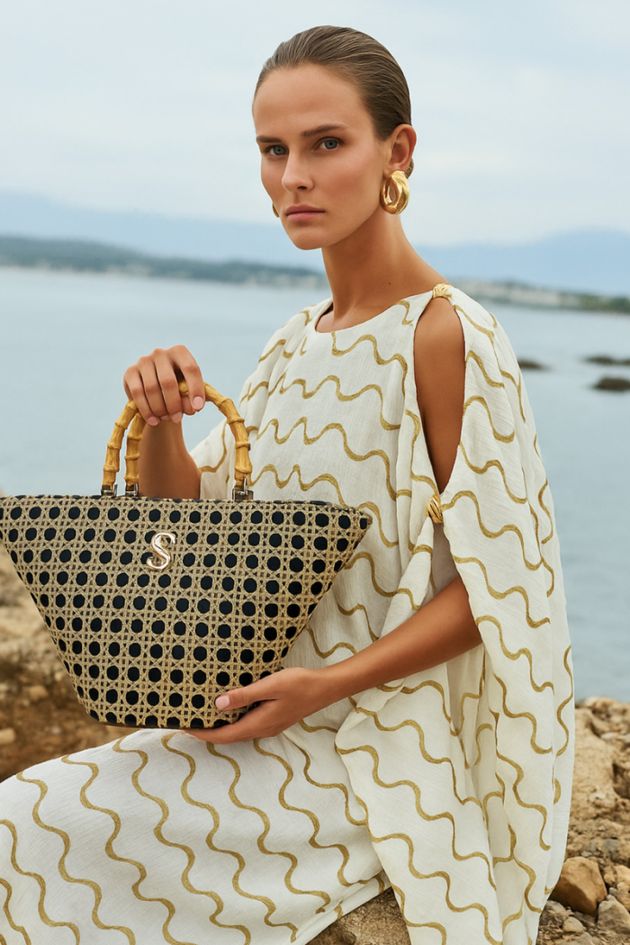 POSITANO LARGE BASKET BAG